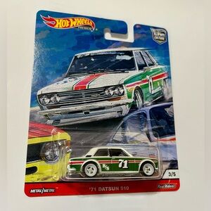 Hot Wheels Premium '71 Datsun 510